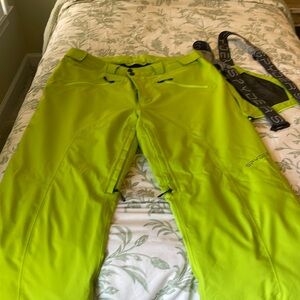 Lime Gore-Tex Men’s Spyder Ski/Snowboard Pants